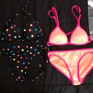 Womens/Junior bathing suits size small